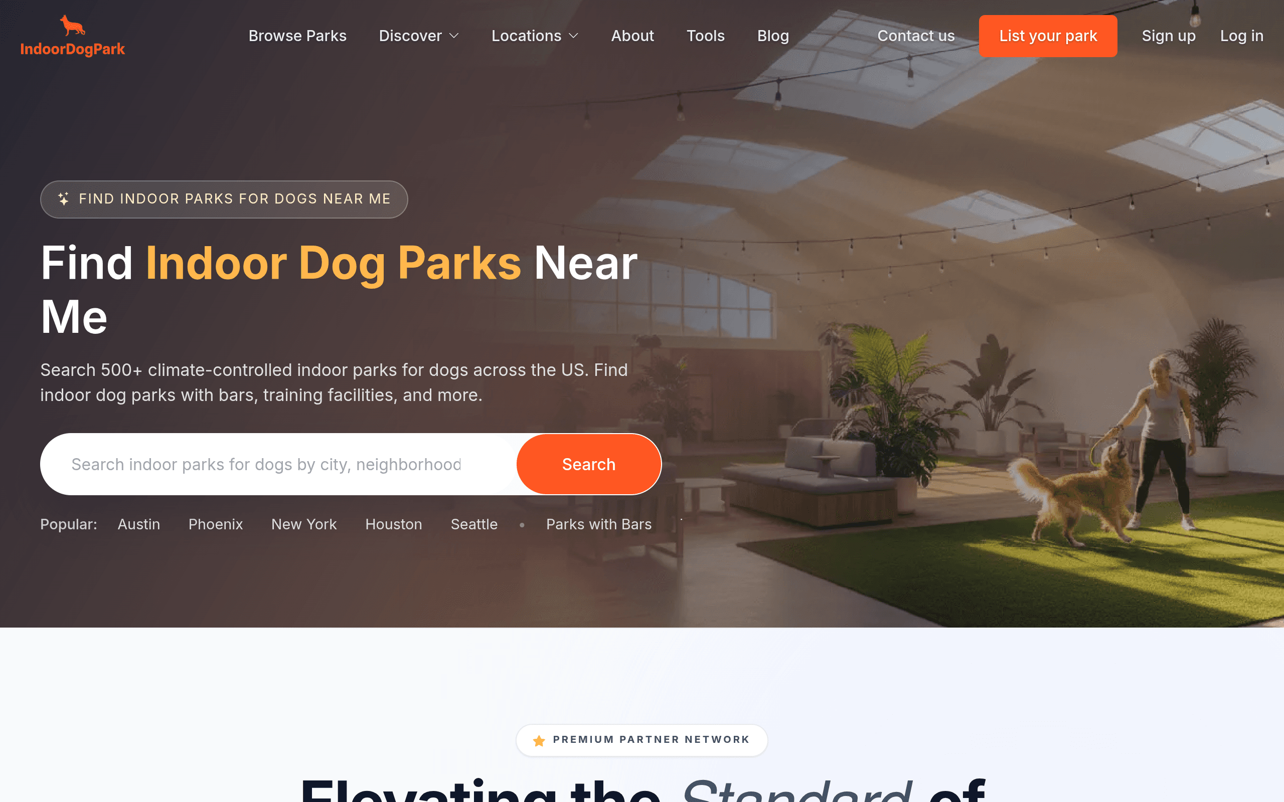 Screenshot of Indoor Dog Park